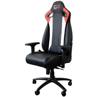 Gaming Stuhl Büro Drehstuhl Verstellbar Mit Rollen Neigbar Kippbar
