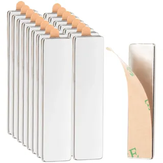Kunoli 15 Stück Magnete zum Kleben, Magneten Neodym 40x10x1mm