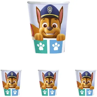amscan Paw Patrol 9914238-66 Pappbecher, 8 Stück (Packung mit 4)