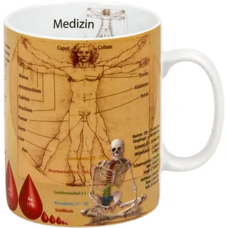 Könitz Wissensbecher Medizin, Bunt, 1 Stück (1er Pack)