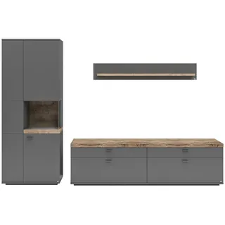 Set One by Musterring Wohnwand »Lancaster«, grau