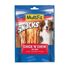 MultiFit Snacks Chick 'n' Chew Nr. 4 mit Rind 500 g