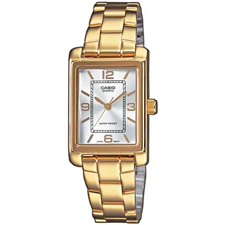 Casio Timeless Collection Quarz Edelstahl 21 mm LTP-1234PG-7AEG