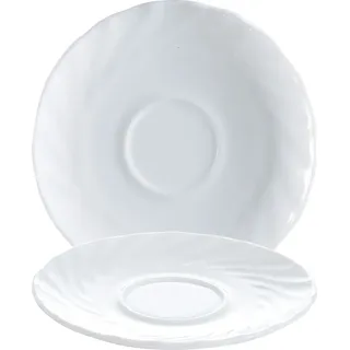 Arcoroc Trianon Untertasse 14,5 cm weiß 6er Set