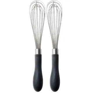 OXO Good Grips Kleiner Schneebesen aus Edelstahl – 23 cm (Packung mit 2)