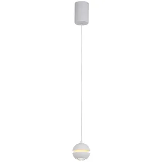 just light. LINI 1-flg. 10 cm rund Weiß