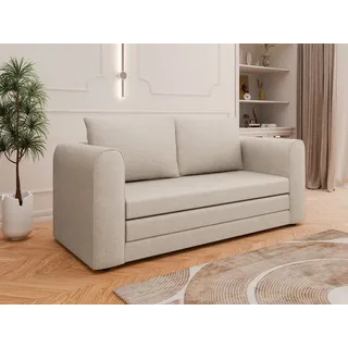 Homesy Arelis Schlafsofa mit Bettfunktion, - beige - Beige