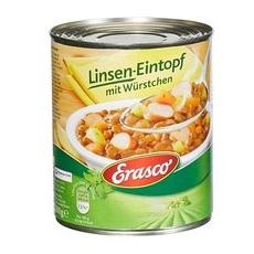Erasco Linsen mit Würstchen Eintopf 800,0 g