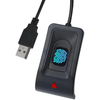JIAN BOLAND USB Fingerabdruckleser & Sensor für Windows 10/11, Windows Hello – Plug-and-Play mit automatischer Treiberinstallation, 1,5 m Verlängerungskabel, passwortfreier Login