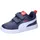 Puma Courtflex V Kinder Navy/Weiß/Rot 20