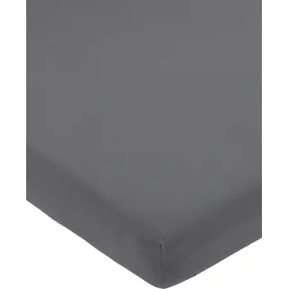 schlafgut Pure Baumwolle 180 x 200 - 200 x 220 cm grey deep