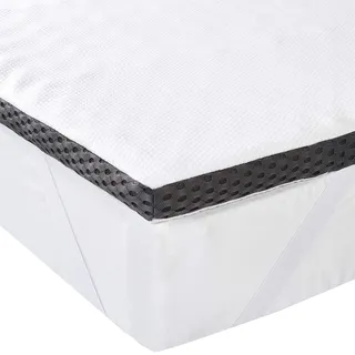 Amazon Basics Memoryschaum Matratzenauflage 180 x 200 cm weiß
