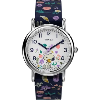 Timex PEANUTS WEEKENDER Quarzuhr 0 mm Gehäuse Kinderuhr Blau