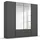 Drehtürenschrank StyleUp 181 x 197 x 54 cm Grau