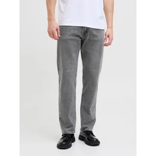 JACK & JONES Straight Leg Jeans - grau
