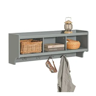 SoBuy Wandgarderobe FHK28 Grau