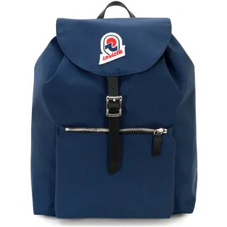 INVICTA ALPINO HERITAGE Rucksack, Backpack, Daypack, Tasche, Italienisches Design mit Lederdetails;Leicht und Kompakt für Reise und Ausflüge, Damen, Herren & Teenager, blau