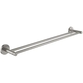 Grohe Essentials Doppel-Badetuchhalter supersteel