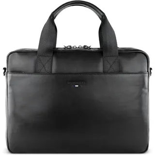 bugatti Romeo Aktentasche für Herren aus Leder, Business-Tasche mit 13" Laptopfach, schwarz