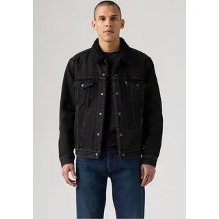 Levi's Sherpa Trucker Jacke schwarz  XL