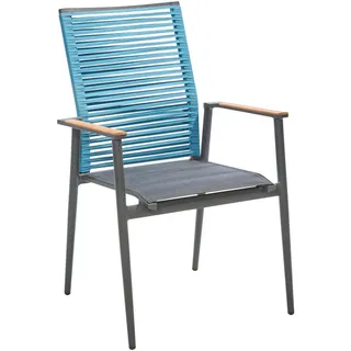 Musterring Stapelsessel Amsterdam 61 x 66 x 94 cm blau