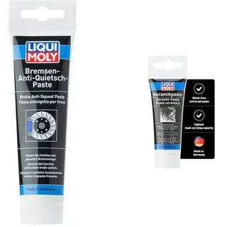 LIQUI MOLY Bremsen-Anti-Quietsch-Paste 100 g & Keramikpaste 50 g | Paste | Art.-Nr.: 3077 & 3418