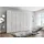 Drehtürenschrank Monaco 295,2 x 216 x 58 cm Braun/Weiß