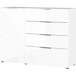 Germania Sideboard Oakland 134 x 102 x 42 cm Weiß