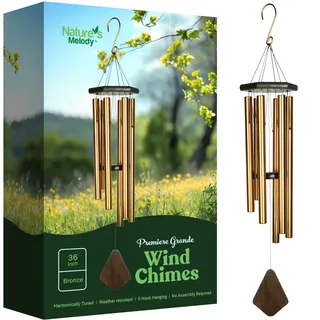 Nature 's Melody pg14br 35,6 cm Premiere Grande Windspiel – Bronze