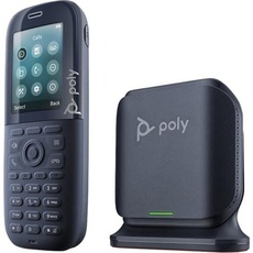 Poly Rove S/D DECT B2BS+30HS EMEA-INT, Telefon, Schwarz