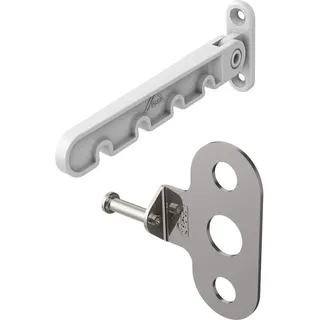 Roto Dreh-Kipp Begrenzer mit Winkel, verkehrsweiß