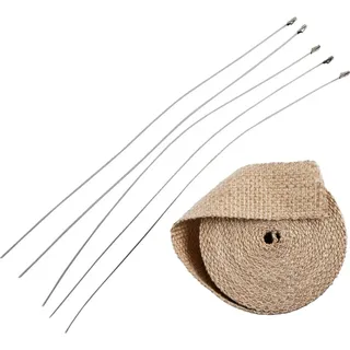 Drag Specialties 525-2004 Auspuffband - Silver - One Size