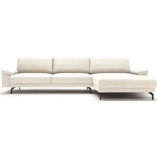 Creation BY ROLF BENZ Ecksofa "CR.450 elegantes Designsofa mit hohem Sitzkomfort", perlweiß