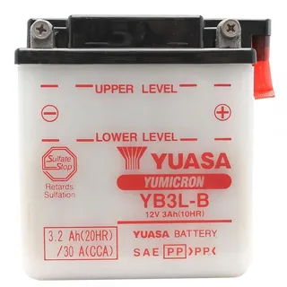YUASA YB3L-B Batterie ohne Säurepack
