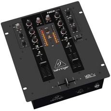 Behringer PRO MIXER NOX101 Premium 2-Kanal DJ-Mixer mit voller VCA-Steuerung und Ultraglide Crossfader
