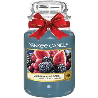 Yankee Candle Mulberry & Fig Delight große Kerze 623 g