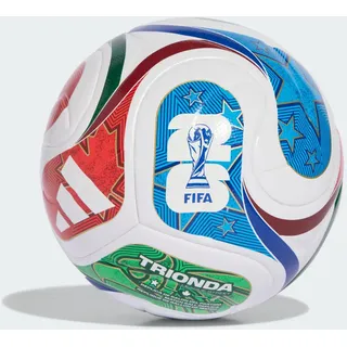 adidas World Cup League Junior 350 Ball WM 26 Trionda J350 Outdoor-Fußball, weiß - white/team Royal Blue / Solar Blue / Power Red 4