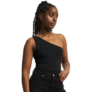 URBAN CLASSICS Top, Asymmetric (Black (TB2608BLK)