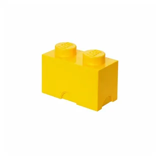 LEGO Aufbewahrungskiste Storage Brick 2 12,5 x 18 cm 1-tlg. Gelb