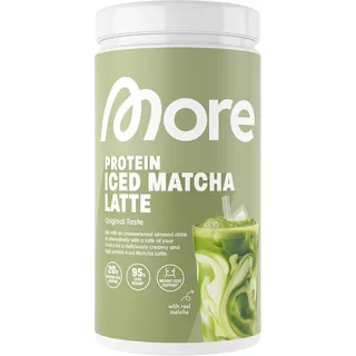 MORE Nutrition MORE Protein Iced Matcha Latte Pulver 500 g