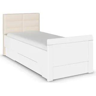 Rauch »Bett Einzelbett Stollenbett Bettkästen EVELYN« in Komforthöhe mit Polsterkopfteil sowie Schubladen MADE IN GERMANY