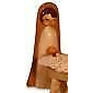Miniaturfigur Maria natur Höhe=4cm NEU Holzfiguren Holzschmuck Holz Seiffen