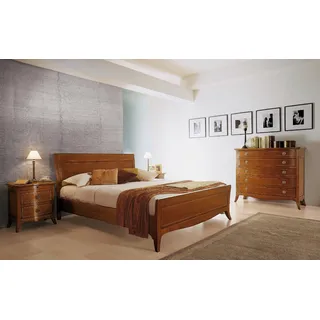 Kommode Holz Sideboard Möbel Kommoden Echtholz Schränke Massiv Anrichte Schrank - Braun