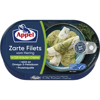 Appel Zarte Filets vom Hering in Dill-Kräuter-Crème, 200 g