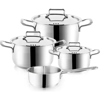 ORION Anett Küchenhelfer-Set 7-teilig Edelstahl 113116 - Silber