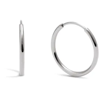 SINGULARU – Creolen Maria. Edelstahl. Schmuck für Damen.