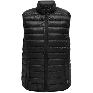 Only & Sons Gavin Light Daunenweste - Black - 2XL