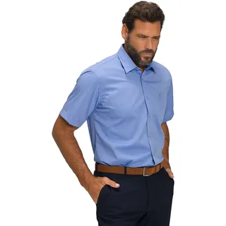 JP 1880 Herren große Größen Übergrößen Menswear L-8XL Hemd, Business, bügelfrei, Kentkragen, Halbarm, Comfort Fit, bis 8XL hellblau 5XL 804891700-5XL