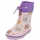 Schnucki-4034 Gummistiefel Lila/Roségold 27