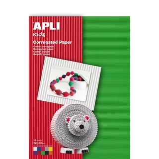 Apli Kids Wellpappe A4 10 Blatt